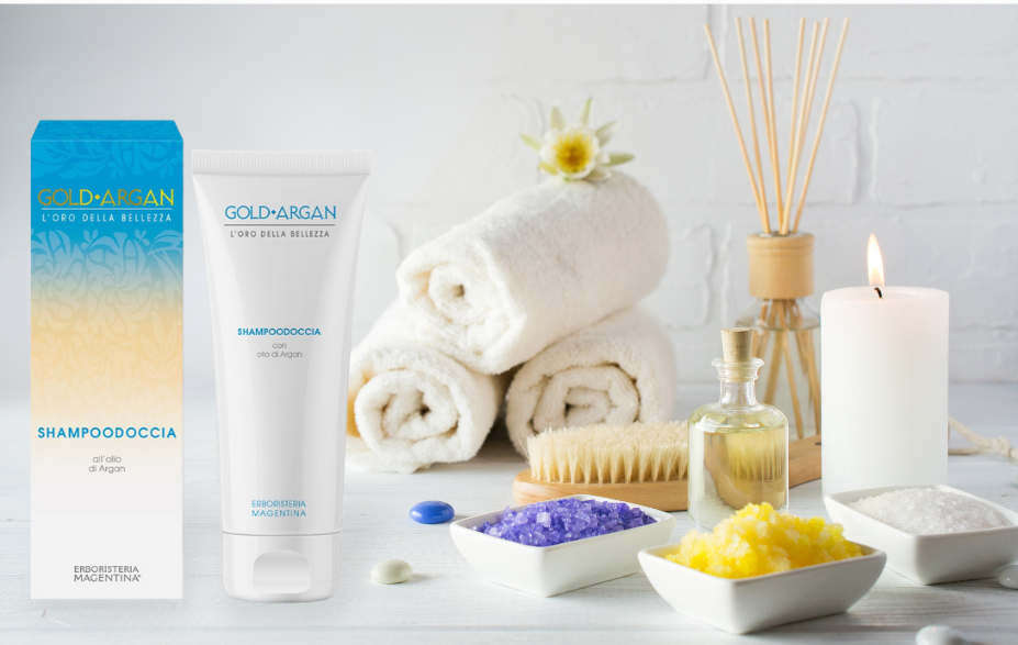 sprchový gel gold argan